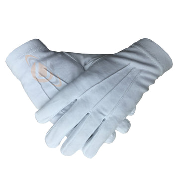 100% Cotton White Gloves - kitchcutlery
 - 1
